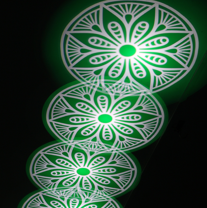 How the light beam is broken？