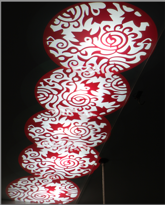 How the light beam is broken？